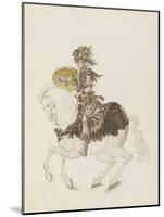 Tome III (1696 DR à 1761DR) : Costumes de fêtes et de mascarades. Théâtre de Louis XIV-Jean I Berain-Mounted Giclee Print