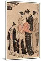 Tomimoto Bushi-Torii Kiyonaga-Mounted Giclee Print