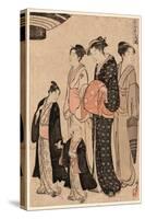 Tomimoto Bushi-Torii Kiyonaga-Stretched Canvas