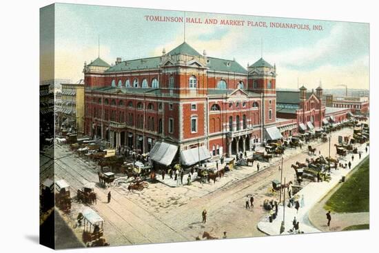 Tomlinson Hall, Indianapolis, Indiana-null-Stretched Canvas