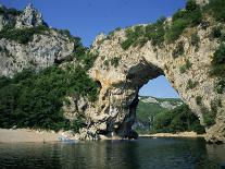 Pont D'Arc, Rock Arch over the Ardeche River, in the Ardeche Gorges, Rhone Alpes, France-Tomlinson Ruth-Photographic Print
