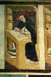 Dominican Monk at His Desk, from the Cycle of "Forty Illustrious Members of the Dominican Order"-Tommaso Da Modena-Giclee Print