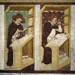 Farewell, Detail from Stories of St Ursula, 1358-Tommaso Da Modena Tommaso Da Modena-Giclee Print