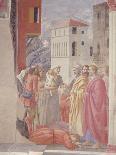 The Tribute Money, from the Brancacci Chapel, c.1426-Tommaso Masaccio-Giclee Print