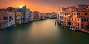Sunset in Venice-Tommaso Pessotto-Framed Photographic Print