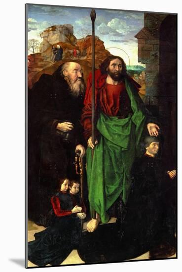 Tommaso Portinari and His Two Sons-Hugo van der Goes-Mounted Giclee Print