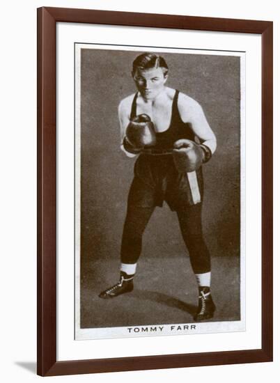 Tommy Farr, Welsh Boxer, 1938-null-Framed Giclee Print