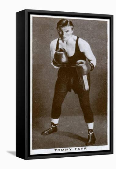 Tommy Farr, Welsh Boxer, 1938-null-Framed Stretched Canvas