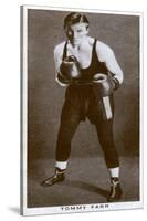 Tommy Farr, Welsh Boxer, 1938-null-Stretched Canvas