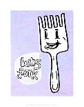 Let's Fork - Tommy Human Cartoon Print-Tommy Human-Art Print