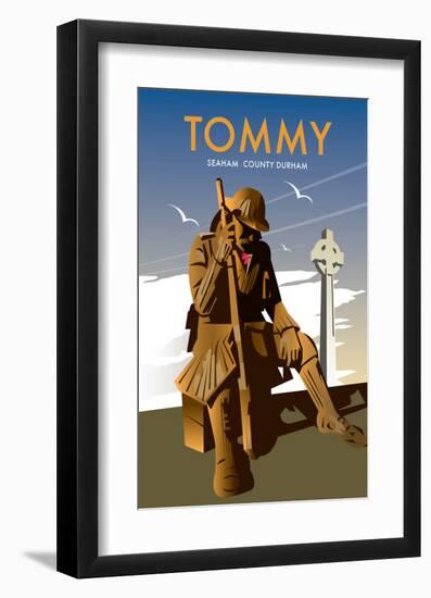 Tommy, Seaham County Durham- Dave Thompson Contemporary Travel Print-Dave Thompson-Framed Giclee Print