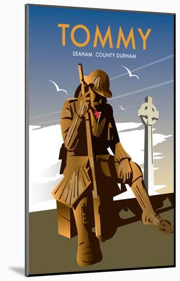 Tommy, Seaham County Durham- Dave Thompson Contemporary Travel Print-Dave Thompson-Mounted Giclee Print