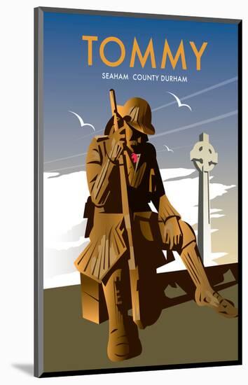 Tommy, Seaham County Durham- Dave Thompson Contemporary Travel Print-Dave Thompson-Mounted Giclee Print