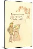 Tommy Snooks and Betsey Brooks-Maud Humphrey-Mounted Art Print