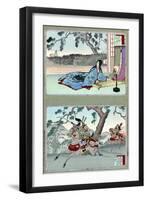 Tomoe Gozen (1157-1247)-Adashi Ginko-Framed Giclee Print