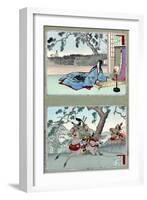 Tomoe Gozen (1157-1247)-Adashi Ginko-Framed Giclee Print