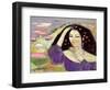 Tomoko Dreaming in English III-Endre Roder-Framed Giclee Print