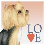 Yorkshire Terrier Love-Tomoyo Pitcher-Giclee Print