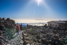 View from top of El Teide Volcano in the National Park, Canary Islands-Toms Auzins-Photographic Print