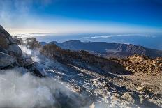 View from top of El Teide Volcano in the National Park, Canary Islands-Toms Auzins-Photographic Print