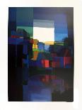 Town by Night-Ton Schulten-Mounted Art Print