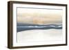 Tonal Blue Gray IV Crop-Chris Paschke-Framed Art Print