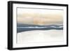 Tonal Blue Gray IV Crop-Chris Paschke-Framed Art Print