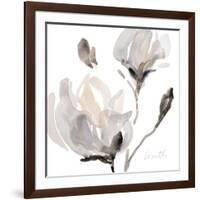 Tonal Magnolias I-Lanie Loreth-Framed Premium Giclee Print