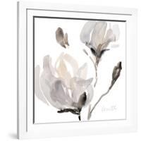 Tonal Magnolias I-Lanie Loreth-Framed Art Print