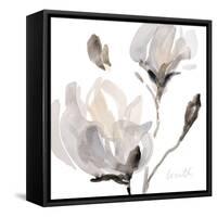 Tonal Magnolias I-Lanie Loreth-Framed Stretched Canvas