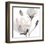 Tonal Magnolias I-Lanie Loreth-Framed Art Print