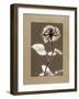 Tonal Rose Mat-Albert Koetsier-Framed Art Print