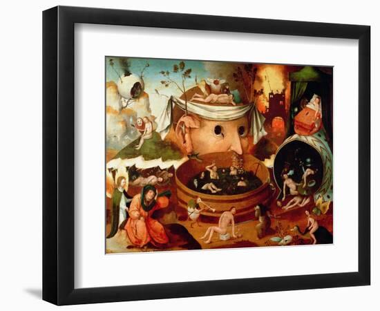 Tondal's Vision-Hieronymus Bosch-Framed Giclee Print