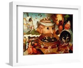 Tondal's Vision-Hieronymus Bosch-Framed Giclee Print