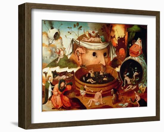 Tondal's Vision-Hieronymus Bosch-Framed Giclee Print