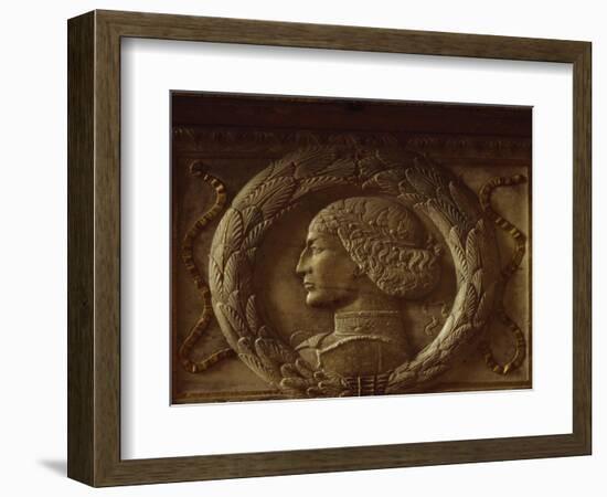 Tondo Depicting Sigismund Malatesta-Agostino Di Duccio-Framed Giclee Print