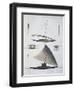 Tonga Canoes-null-Framed Premium Giclee Print