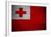 Tonga Flag-joystd77-Framed Photographic Print