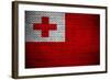 Tonga Flag-joystd77-Framed Photographic Print