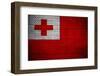 Tonga Flag-joystd77-Framed Photographic Print