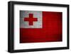 Tonga Flag-joystd77-Framed Photographic Print