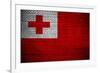 Tonga Flag-joystd77-Framed Photographic Print