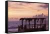 Tongan Sunset - Eua Island-benkrut-Framed Stretched Canvas