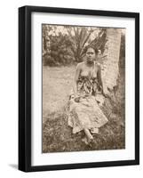 Tongan Woman-null-Framed Photographic Print