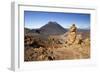 Tongariro Alpine Crossing with Mount Ngauruhoe-Stuart-Framed Photographic Print