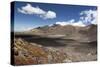 Tongariro Alpine Crossing with Mount Ngauruhoe-Stuart-Stretched Canvas
