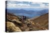 Tongariro Alpine Crossing with View of Lake Taupo-Stuart-Stretched Canvas