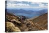 Tongariro Alpine Crossing with View of Lake Taupo-Stuart-Stretched Canvas