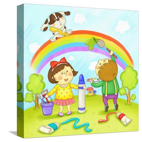 Stretched Canvas Print, , large