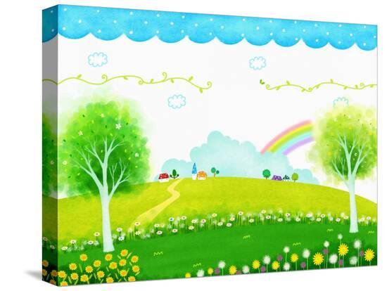 Stretched Canvas Print, , large
